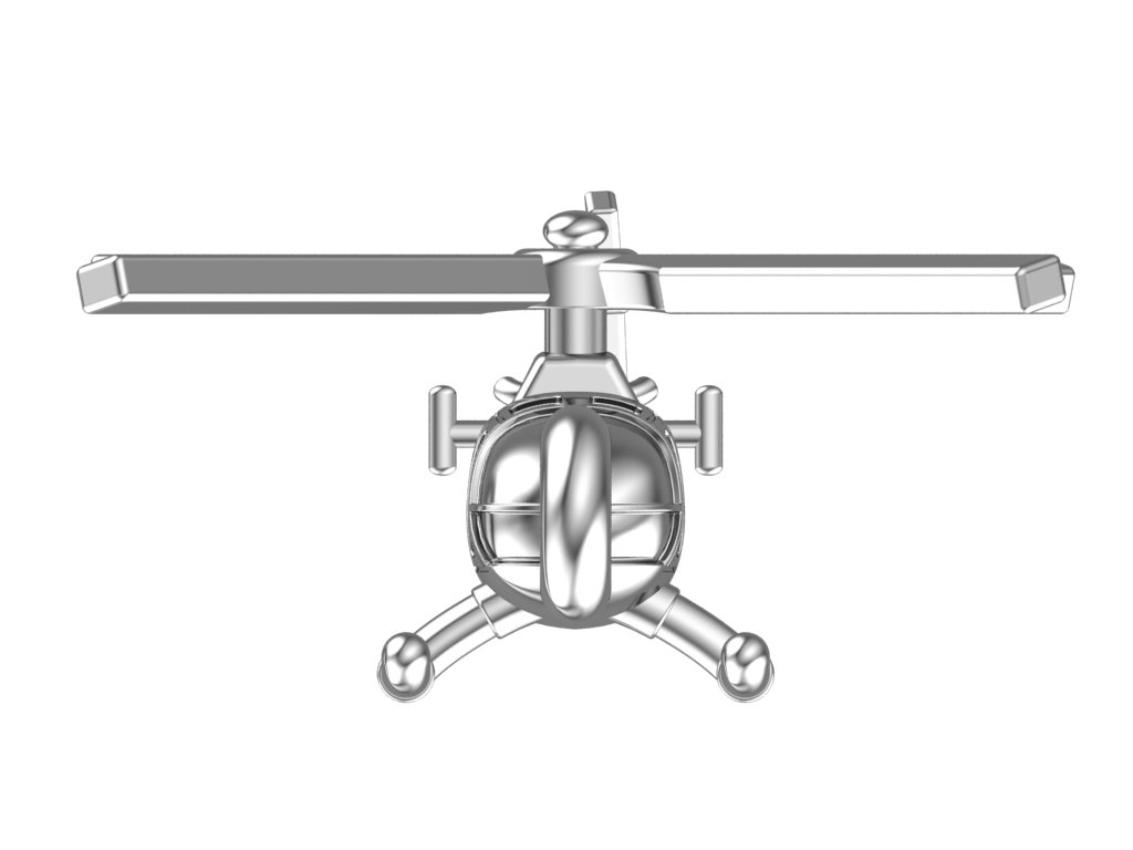 Сувенирная подвеска Вертолет
